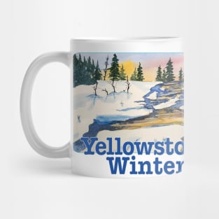 Yellowstone Winter Mug